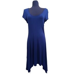 Navy Blue Grace Elements Maxi Dress Size Large